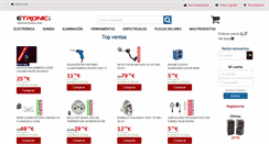 Desktop Screenshot of etronic.es